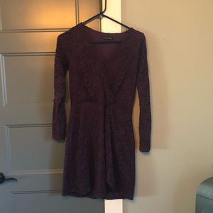 Long Sleeved Lace Dress